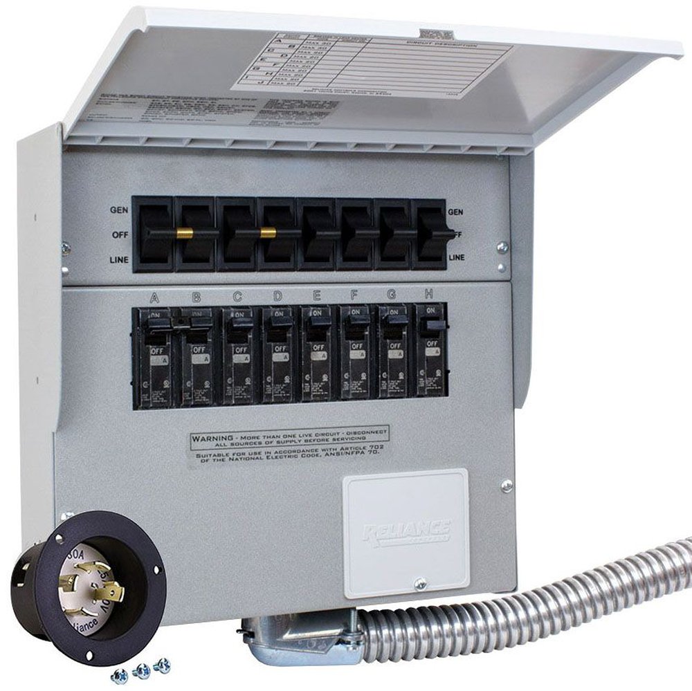 308B RELIANCE 8CT 30A TRANSFER SW