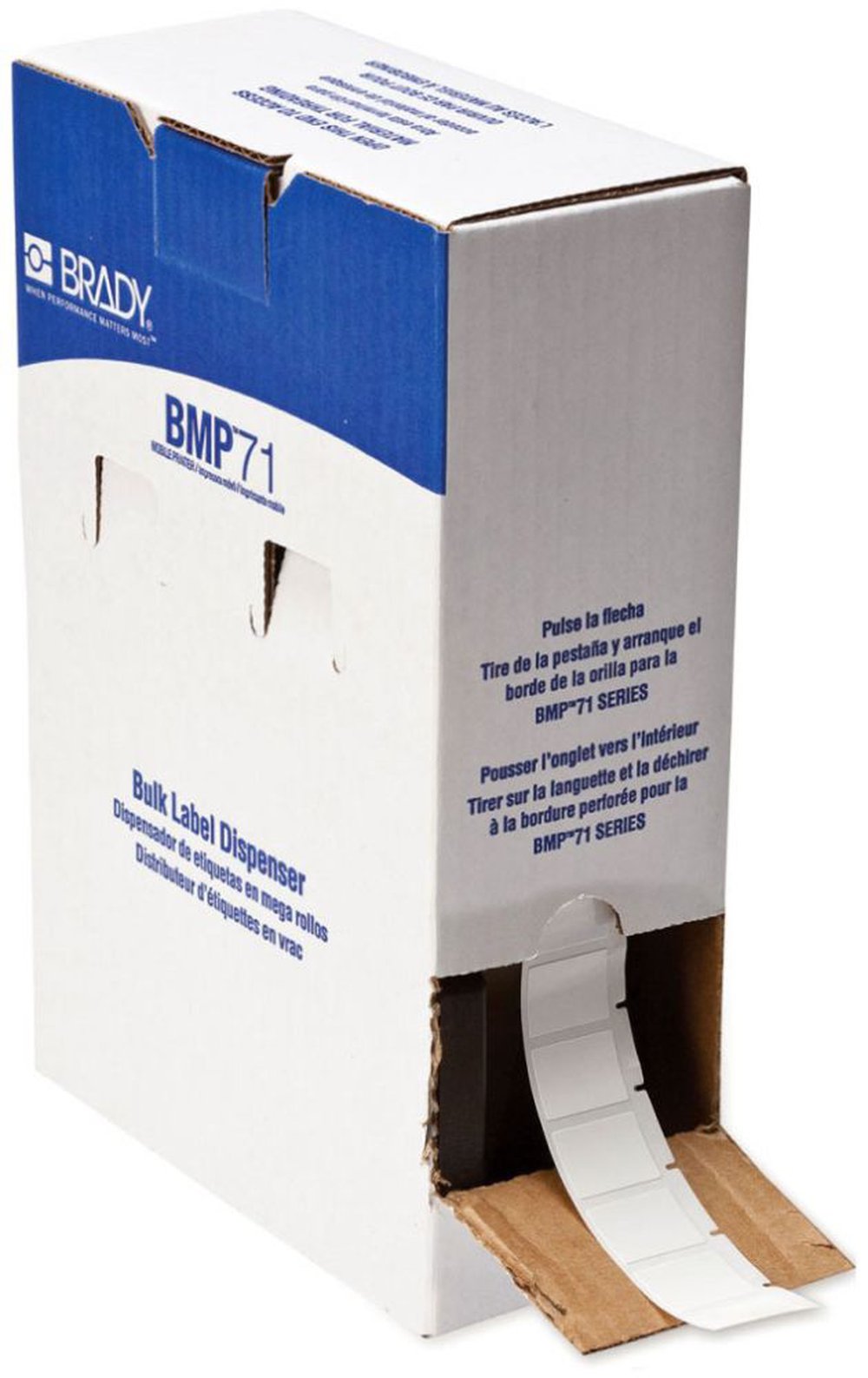 BM-18-498 BRADY LABEL 1^ X 0.75^