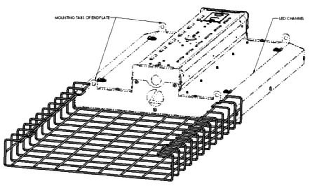 WGIBE LITHONIA WIRE GUARD FOR USE