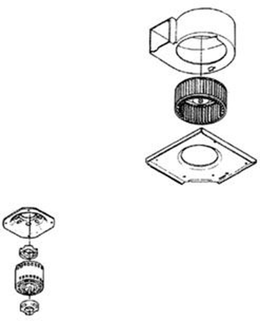 S97009799 NUTONE BLOWER ASSEMBLY