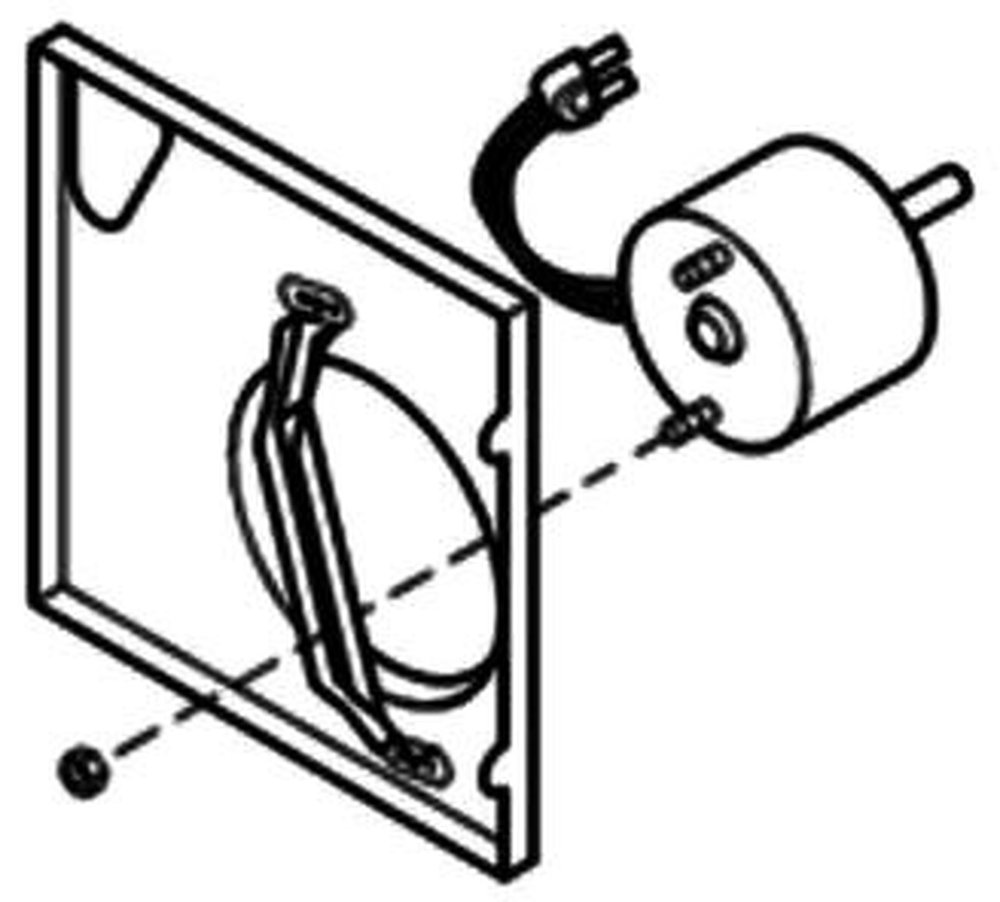 S97015159 NUTONE 80CFM MOTOR & BLWR