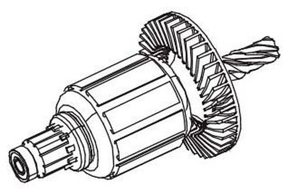 16-01-3091 MILWAUKE ARMATURE ASSY