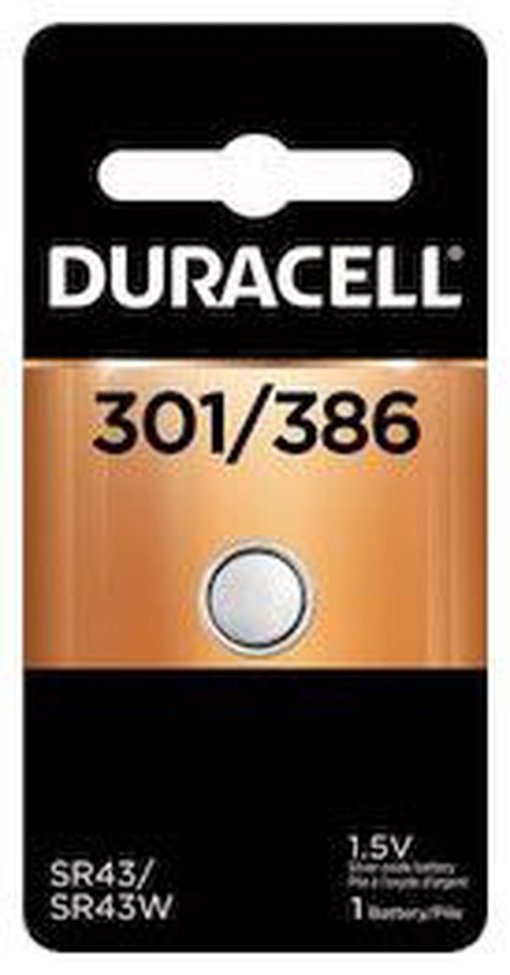 D301/386PK SEL/DUR BATTERY SILVER