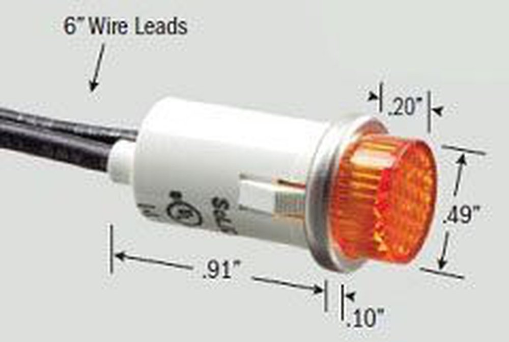 SL53416-7BG SEL IND LGHT 1/2 OD