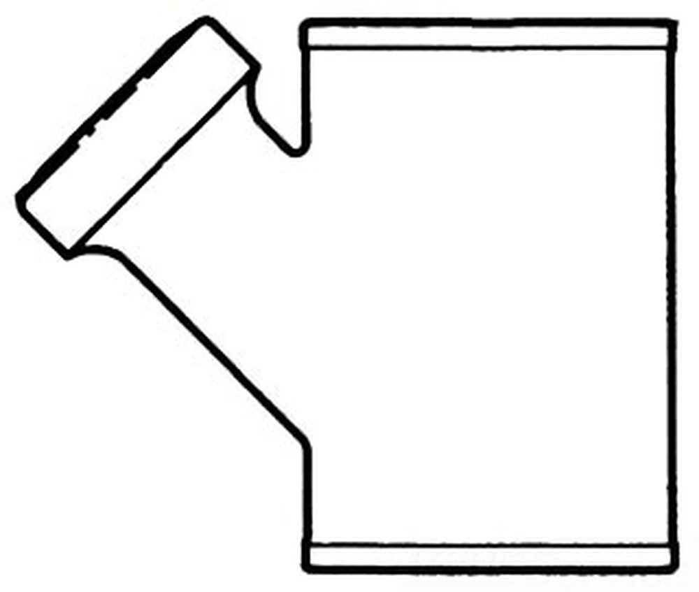 4X1-1/2 NH TAPPED WYE NH-26