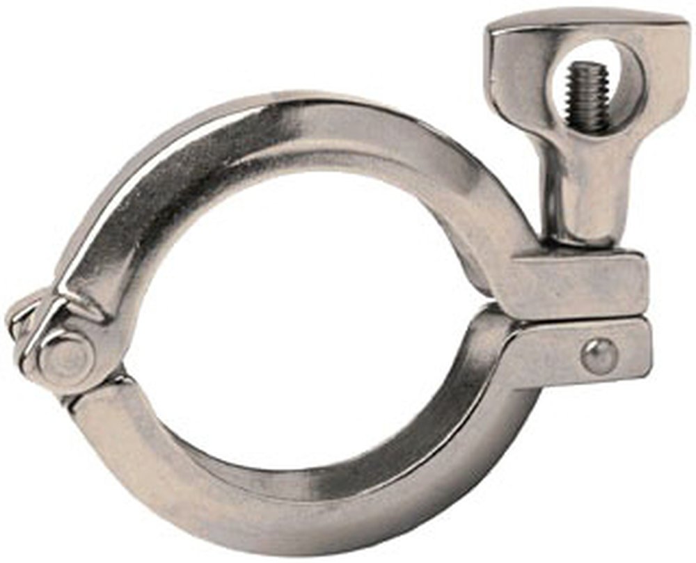 4 13MHHV T304 SCH 5 CLAMP SINGLE PIN 32RA ID/OD 13MHHV-4-304