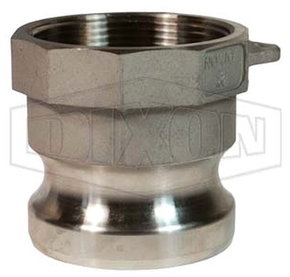 150-A-SS DIXON 1-1/2" SS MALE ADAPTER X FEMALE NPT