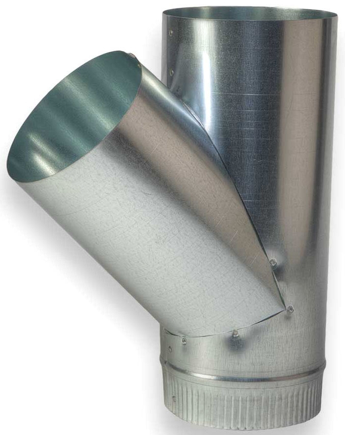 ZM Sheet Metal 84_5X5X5 Sheet Metal Duct Tee Wye | MCN Distributors
