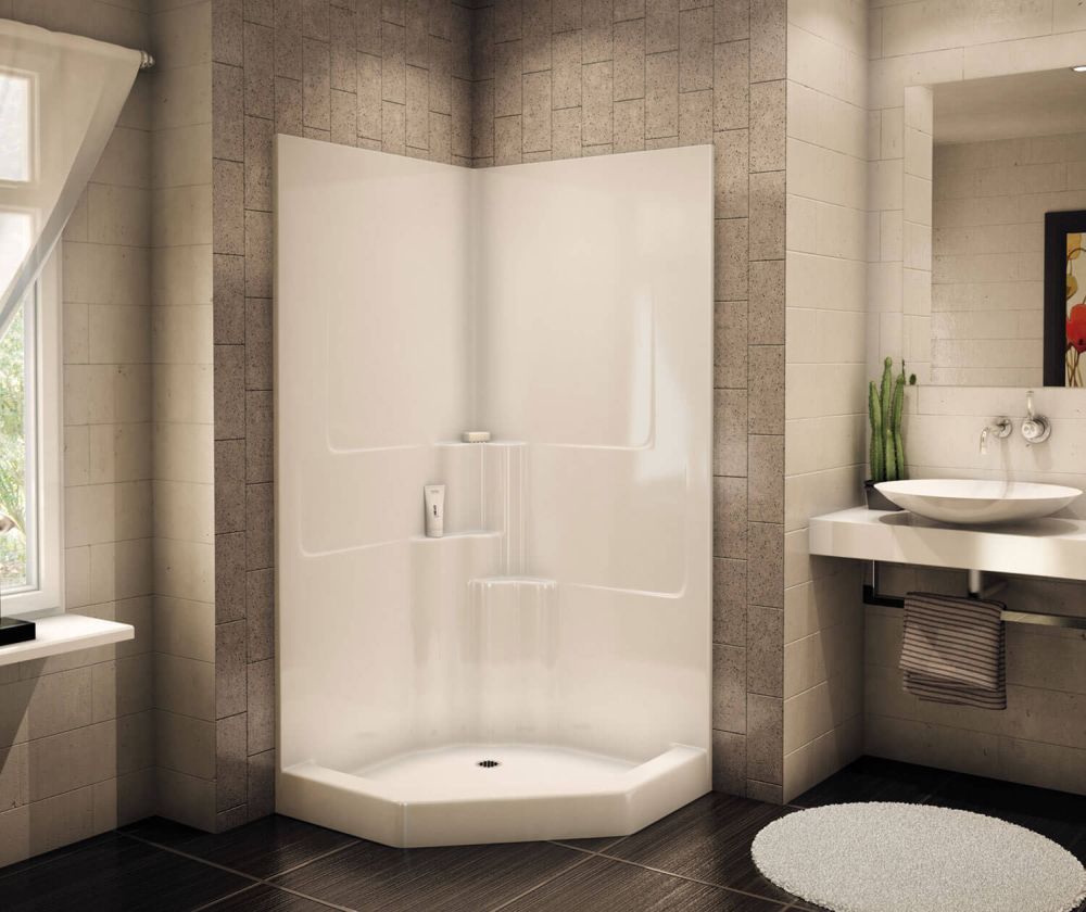 Misanthrope un autre èden 2枚セット Maax CSS36 38 Neo-Angle Center Crain Corner 2-Piece Shower