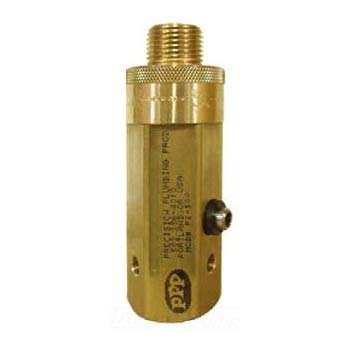 PP-「P」 ppp PPP® PR-500 Trap Primer Valve, 1-1/4 in Pipe, 4-3/8 in L, MNPT x