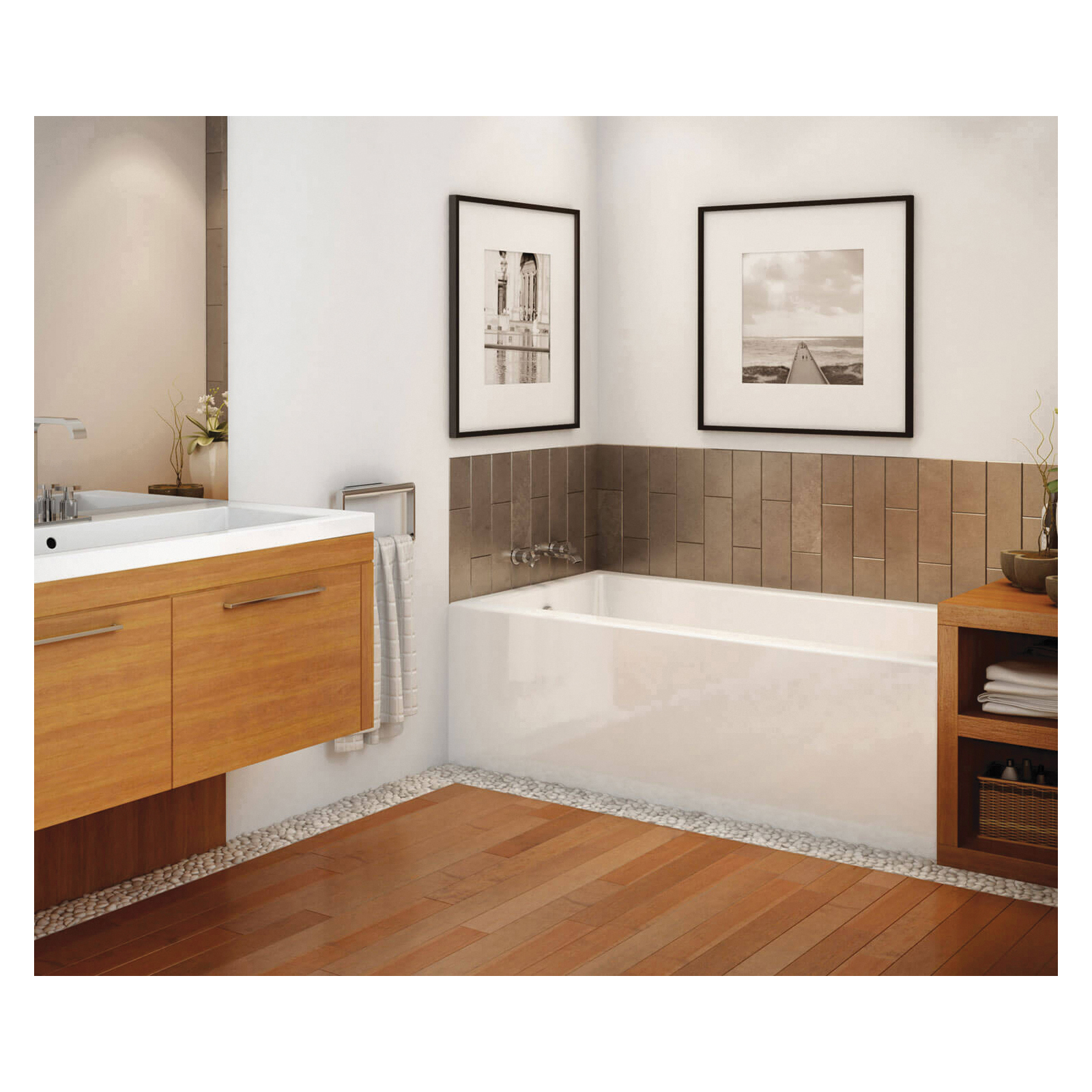MAAX® 105815-L-000-001 105815 Rubix 6030 Bathtub, Soaking