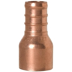 Sioux Chief 644X2 1-Piece Straight Adapter, 1/2 in Nominal, F1807