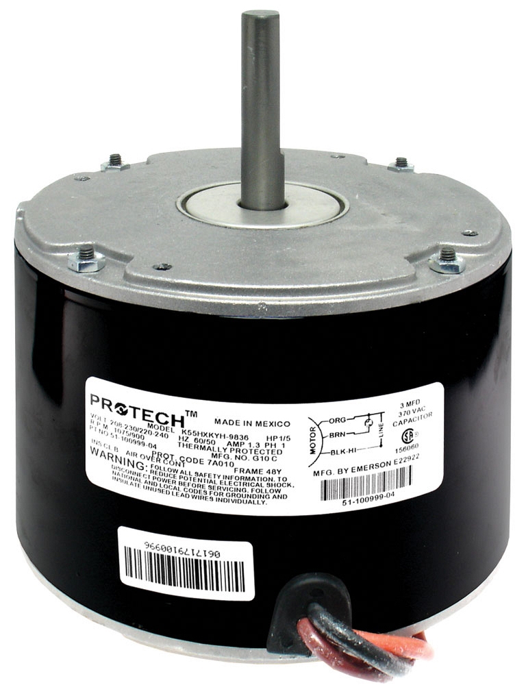 Protech 51-100999-04 Condensing Unit Fan Motor | United Supply