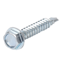 のこ Hex head self drilling screw, 1/4in. Head #8 x 1in., 100 Pcs