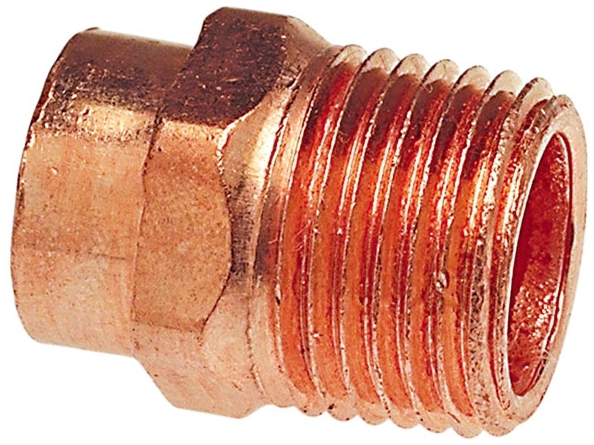 1/4'' C x M Adapter Male - Wallington Plumbing and Heating Supply