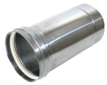 2SVEPWCF0403 - Z-FLEX 2SVEPWCF0403 - 4" X 3 Ft. Z-Vent Single Wall Pipe