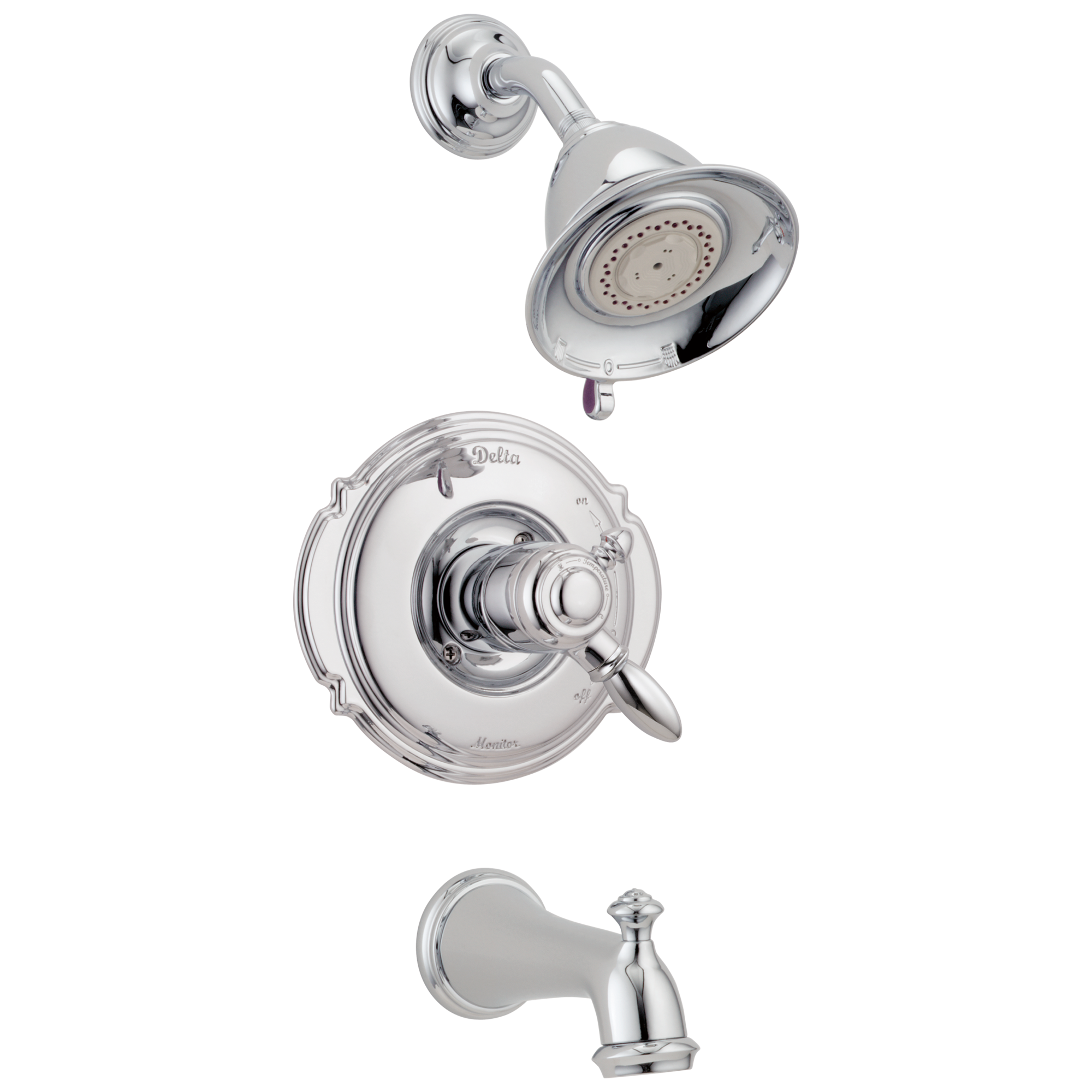 Delta T17455, Victorian Monitor 17 Series Tub & Shower Trim