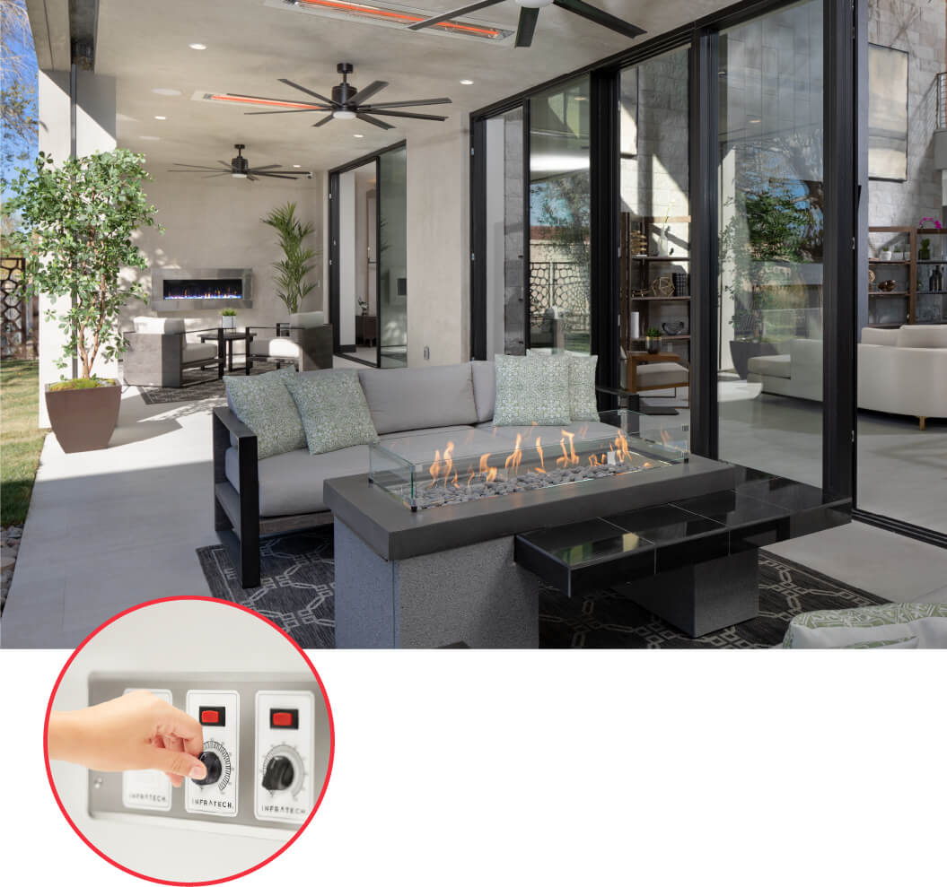 Controls for Infratech Infrared Heaters