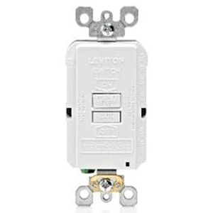 Leviton Manufacturing Co., Inc. GFCI Duplex Receptacle GFRBF-W | Warshauer Electric Supply