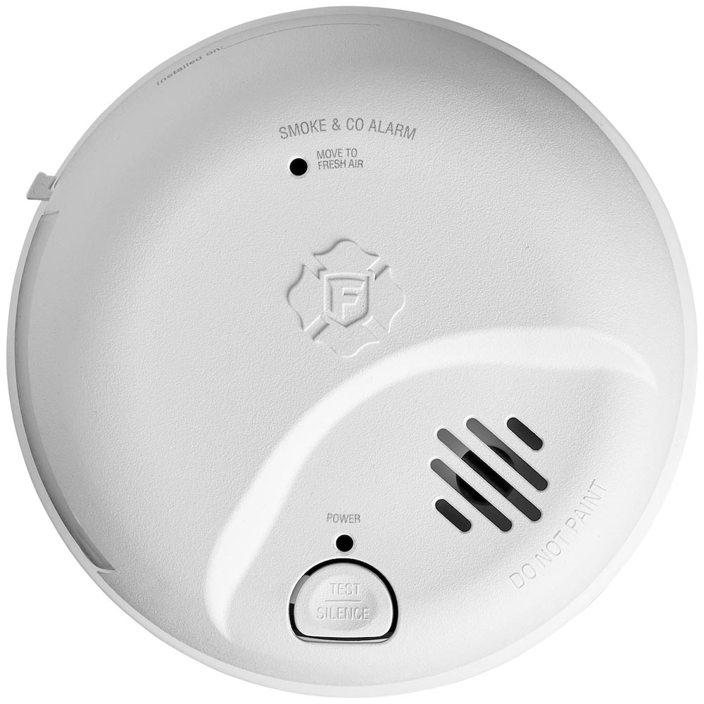 BRK SMIC0100-AC Combination Smoke & Carbon Monoxide Detector – Hardwired With Battery Backup
